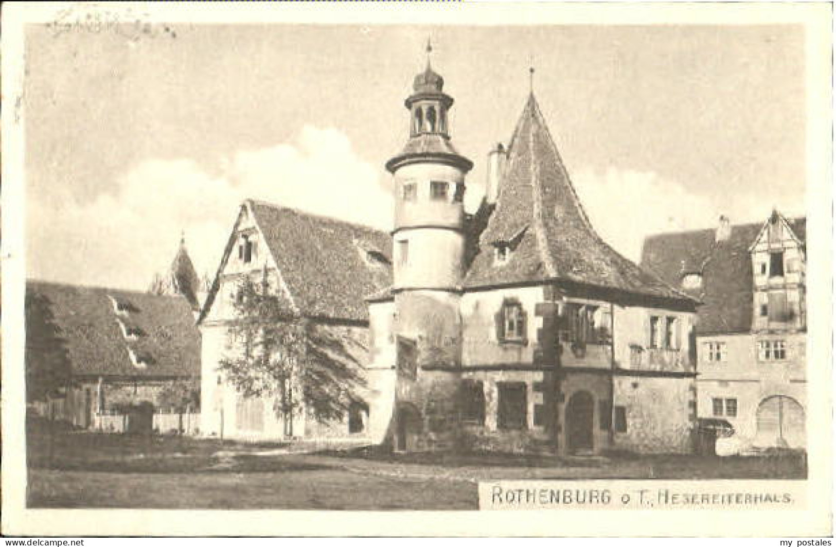 70094087 Rothenburg Tauber Rothenburg Tauber Hegenreiterhaus x 1912 Rothenburg