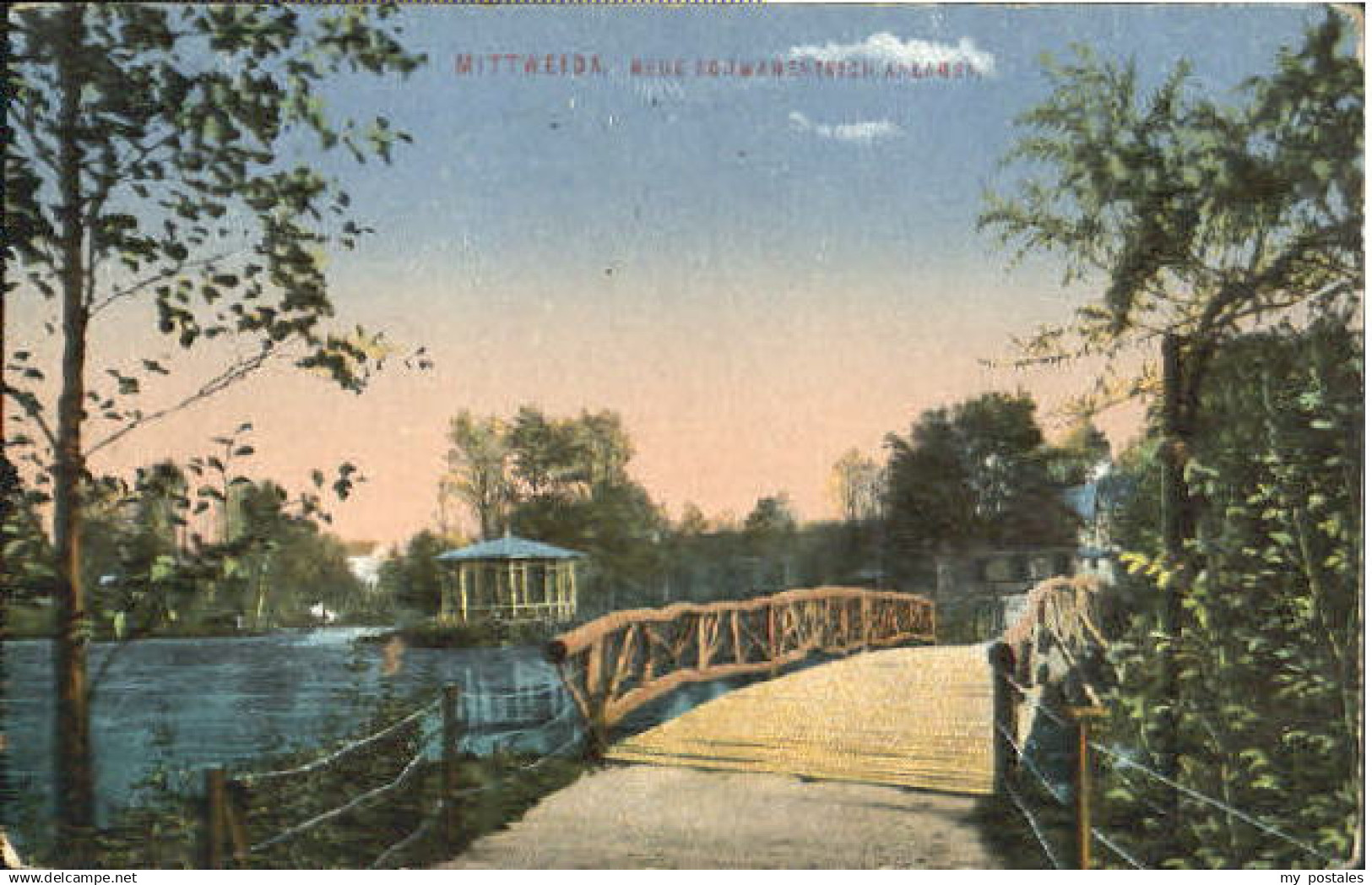 70094118 Mittweida Mittweida Teich x 1925