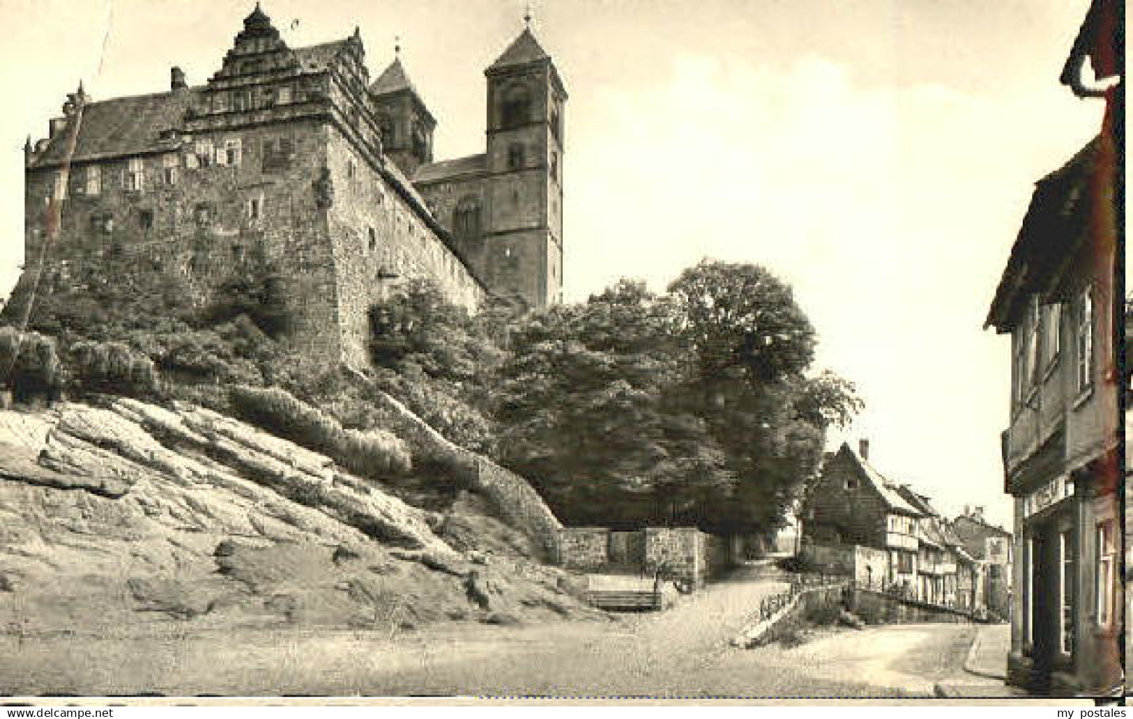 70095448 Quedlinburg Quedlinburg Schlossberg Quedlinburg