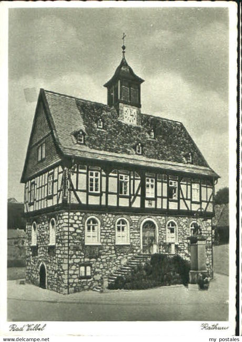 70096134 Bad Vilbel Bad Vilbel Rathaus ungelaufen ca. 1930 Bad Vilbel