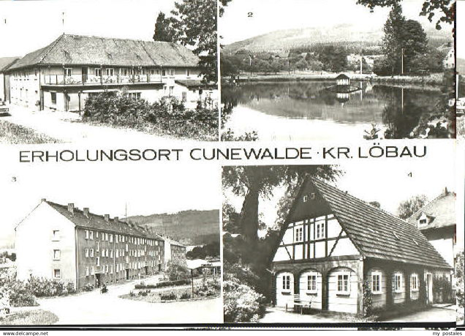 70096204 Cunewalde Cunewalde Heim Teich Siedlung