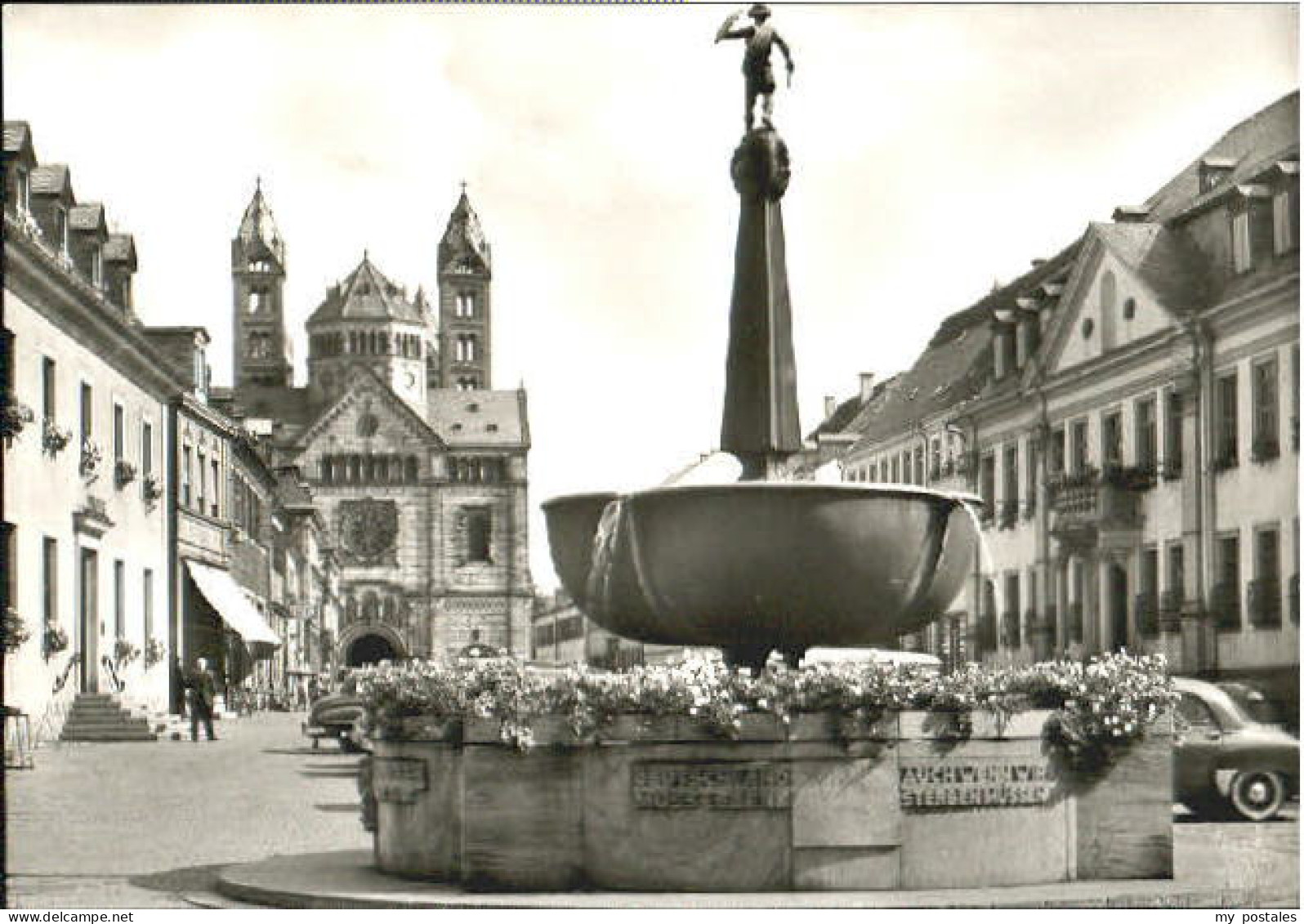 70097540 Speyer Rhein Speyer Hauptstrasse Dom x 1969 Speyer Rhein