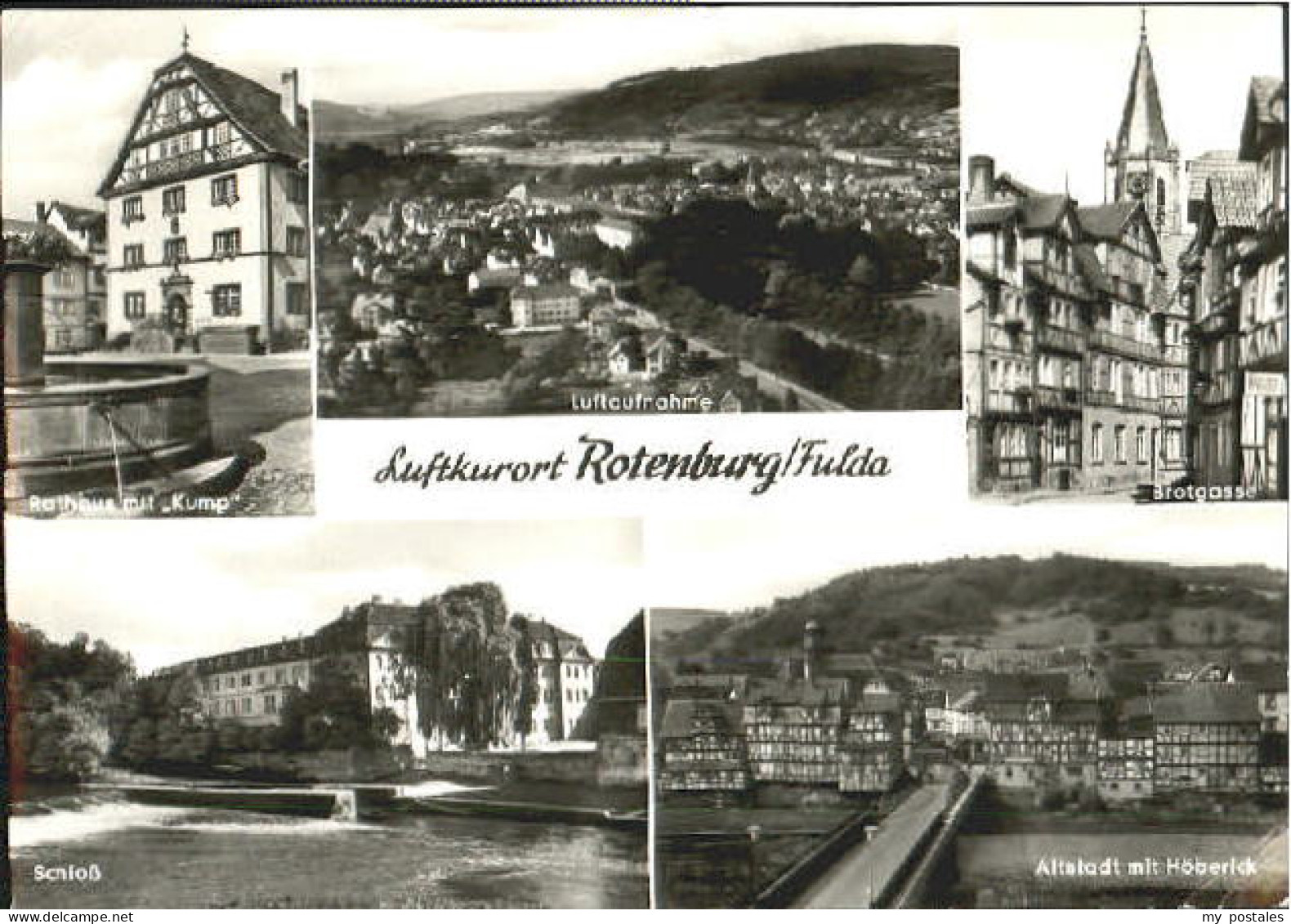 70098648 Rotenburg Wuemme Rotenburg Rathaus Schloss x 1971 Rotenburg