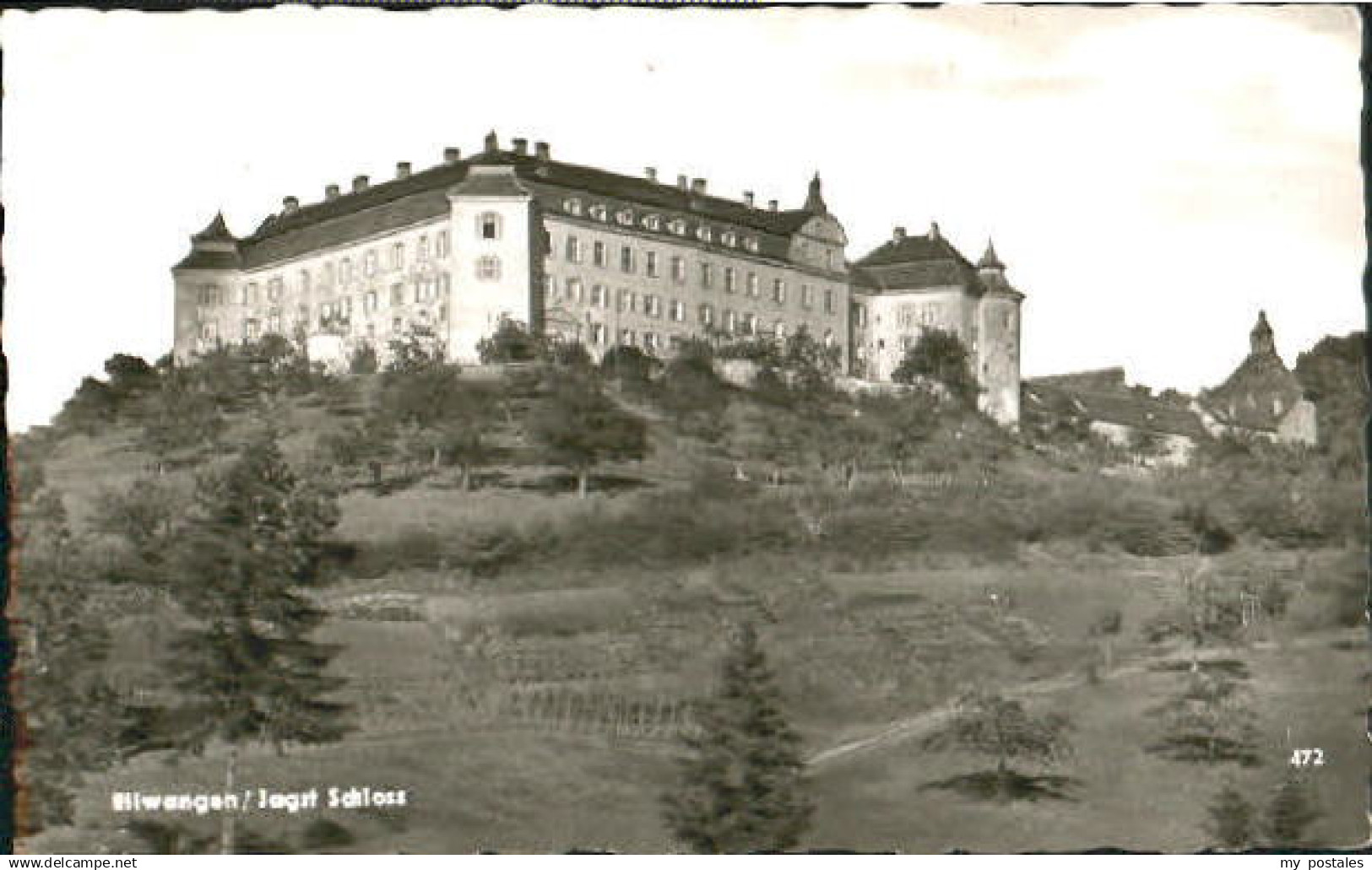 70098979 Ellwangen Jagst Ellwangen Schloss x 1960