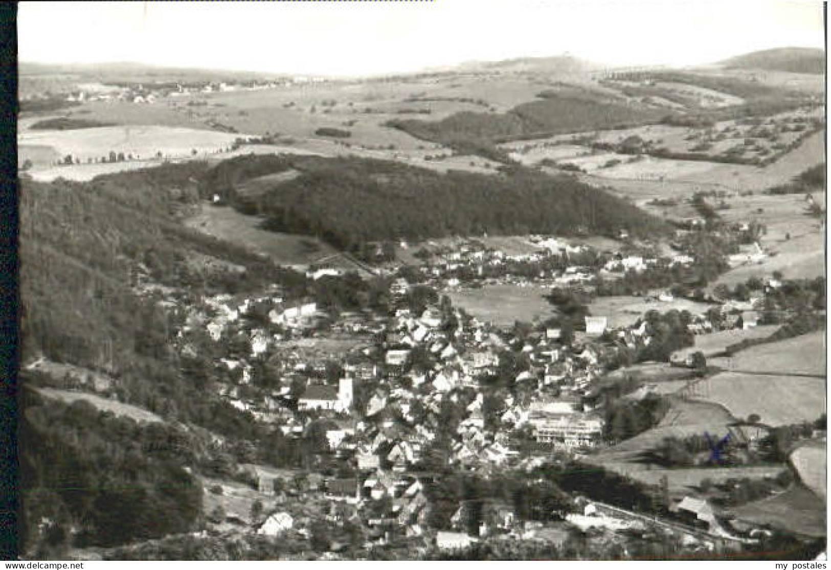 70101065 Geising Erzgebirge Geising Fliegeraufnahme  x 1985 Geising