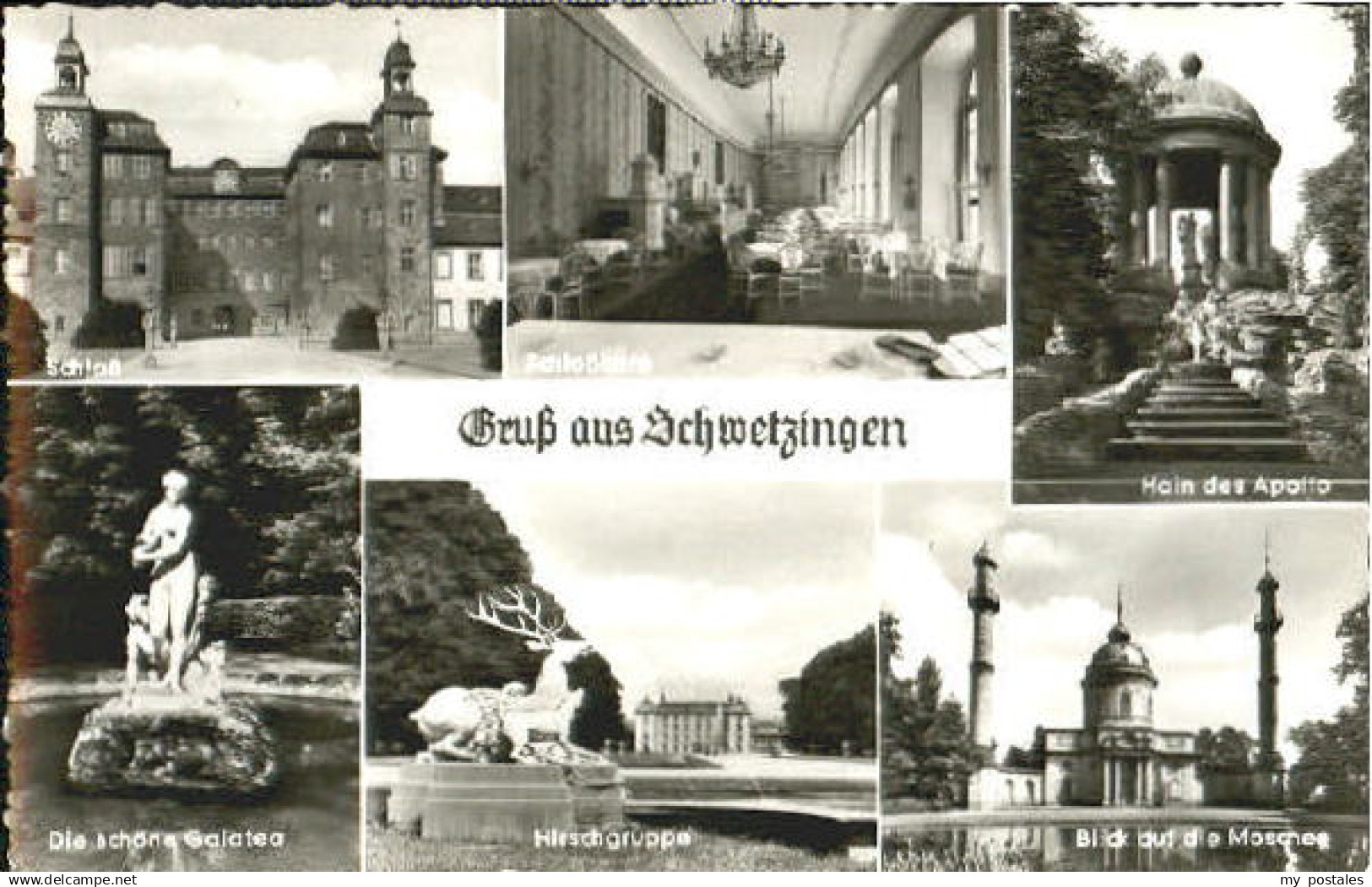 70102283 Schwetzingen Schwetzingen Schloss Cafe Moschee