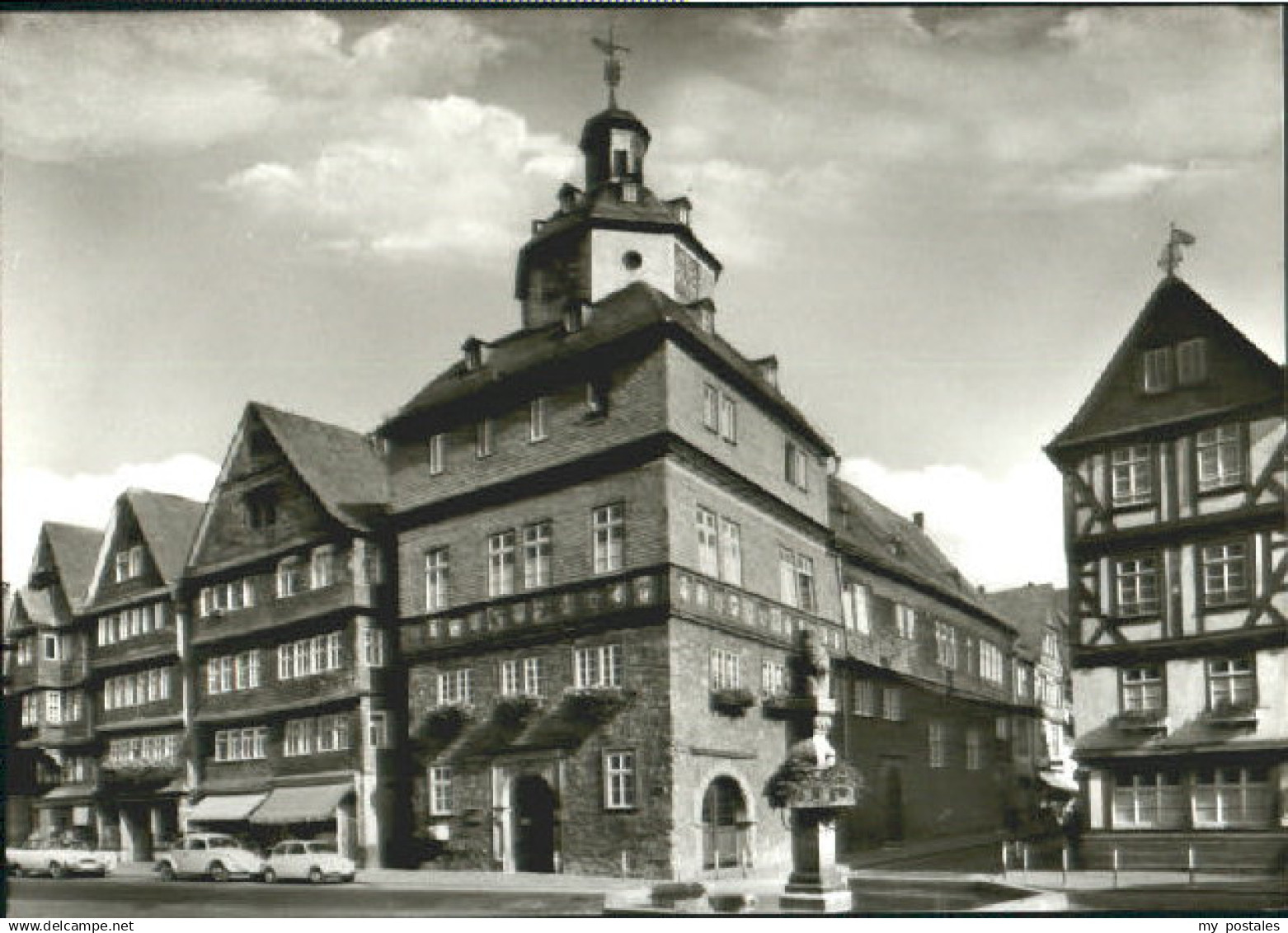 70104517 Herborn Hessen Herborn Marktplatz Rathaus