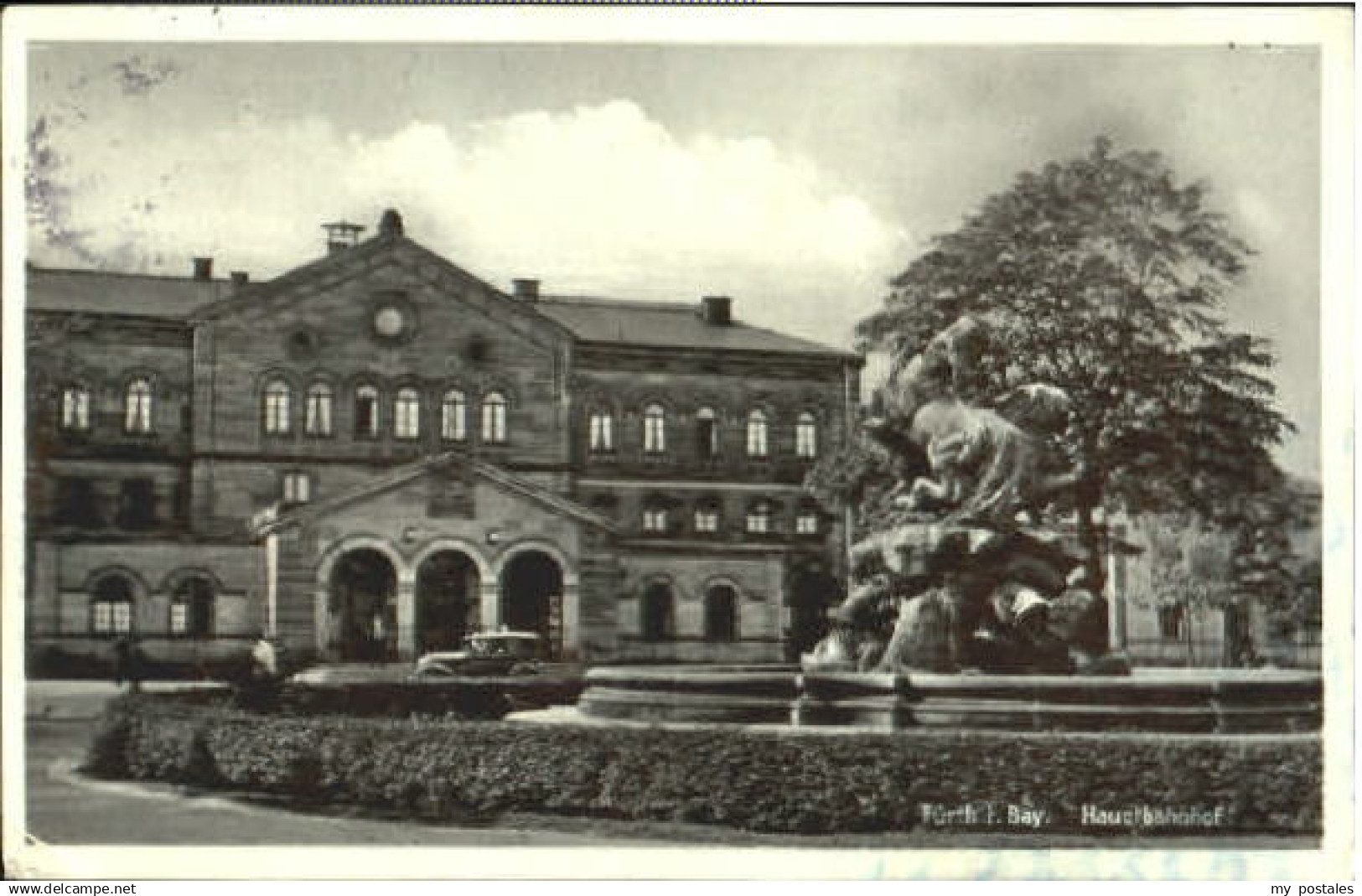 70105803 Fuerth Bayern Fuerth Bahnhof x 1940