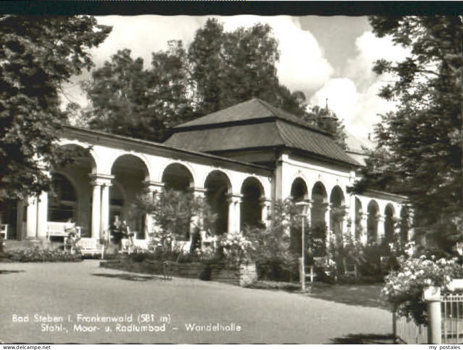 70105890 Bad Steben Bad Steben Wandelhalle x 1960 Bad Steben