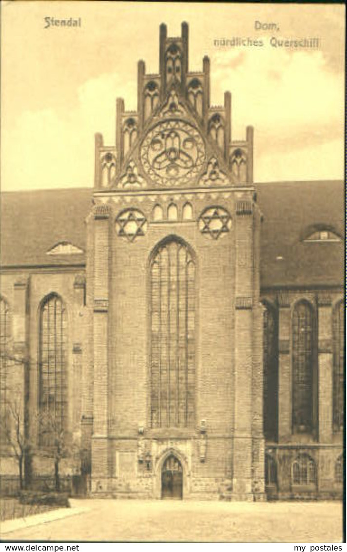 70106309 Stendal Stendal Dom ungelaufen ca. 1910