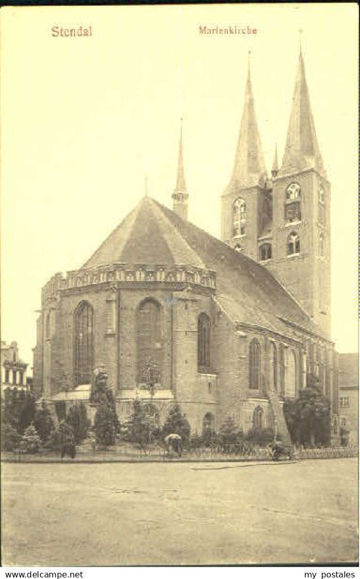 70106311 Stendal Stendal Kirche x 1910