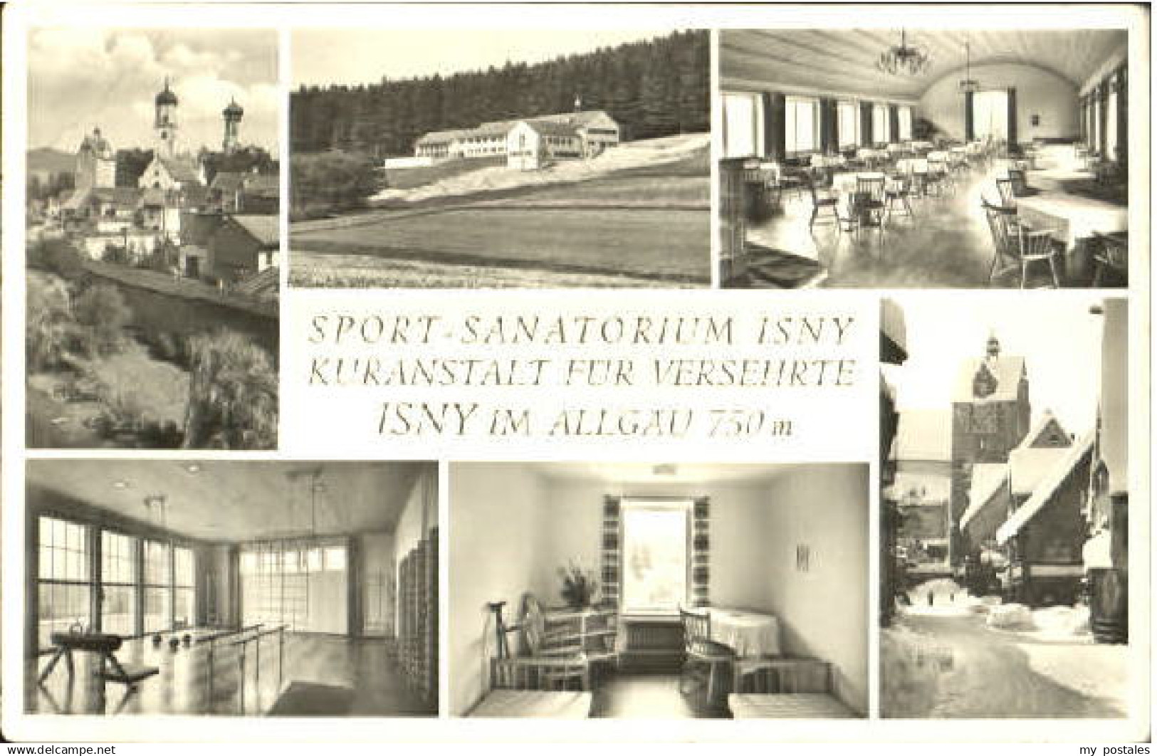 70107767 Isny Allgaeu Isny Allgaeu Sanatorium x 1954 Isny