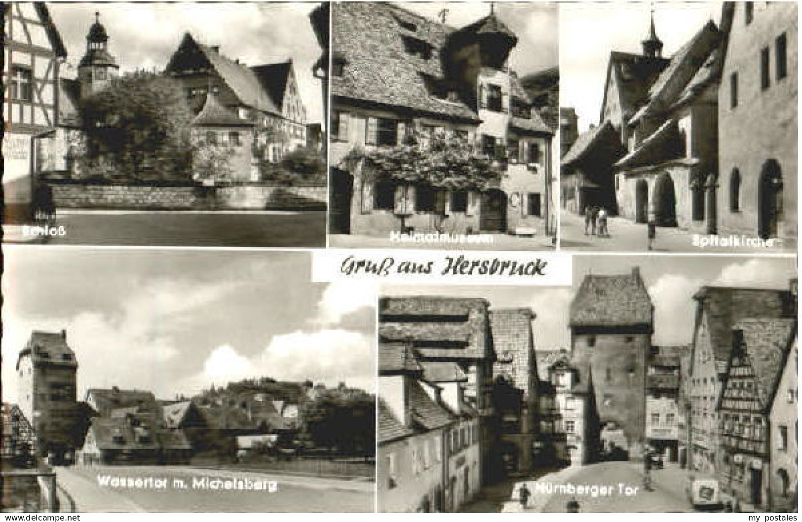 70107859 Hersbruck Hersbruck Tor Schloss Kirche Museum Hersbruck