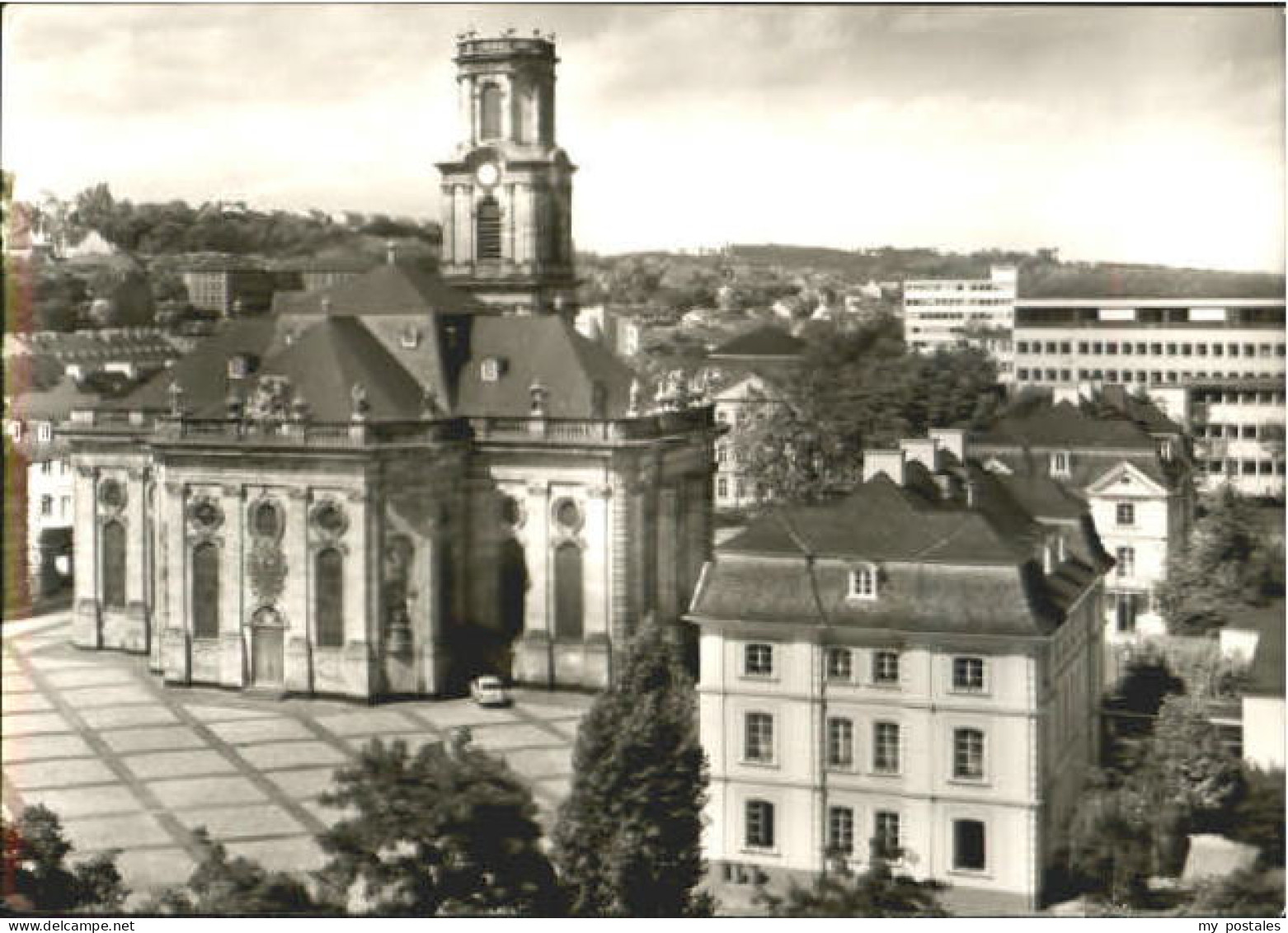 70110187 Saarbruecken Saarbruecken Kirche ungelaufen ca. 1965 Saarbruecken