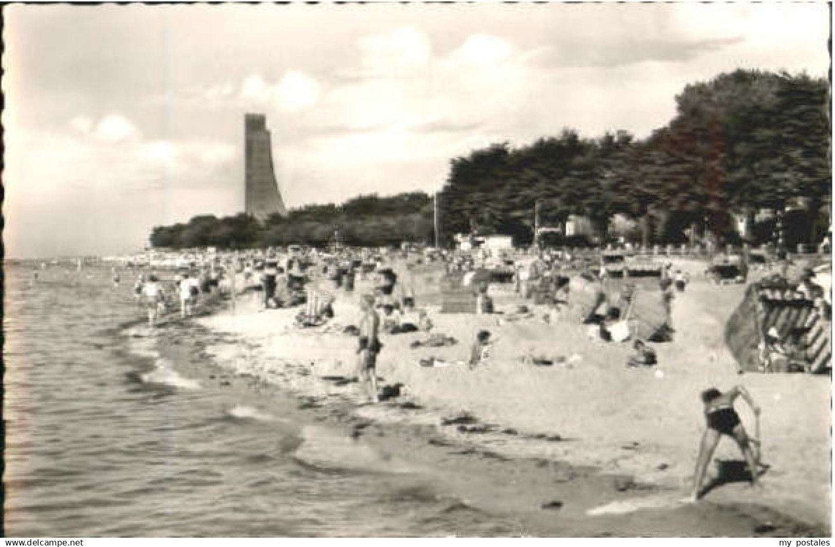 70110354 Laboe Laboe Strand ungelaufen ca. 1955