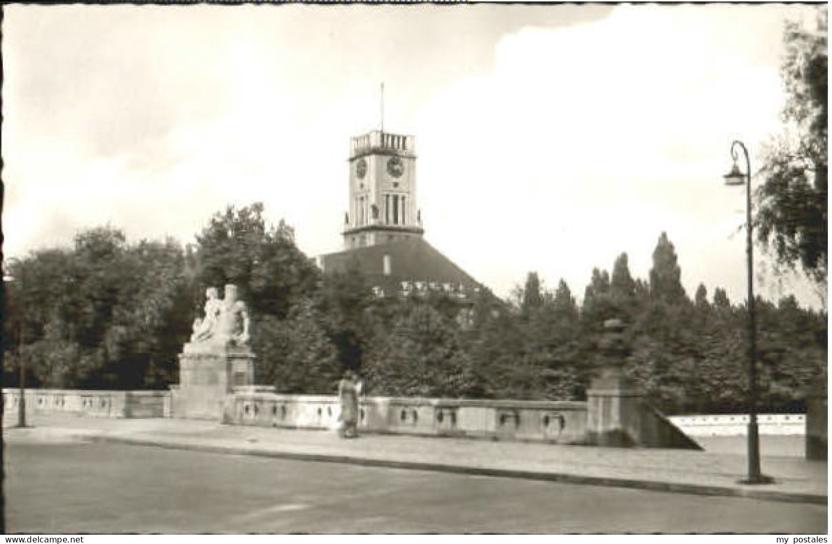 70111276 Schoeneberg Berlin Rathaus ungelaufen ca. 1955 Schoeneberg Berlin