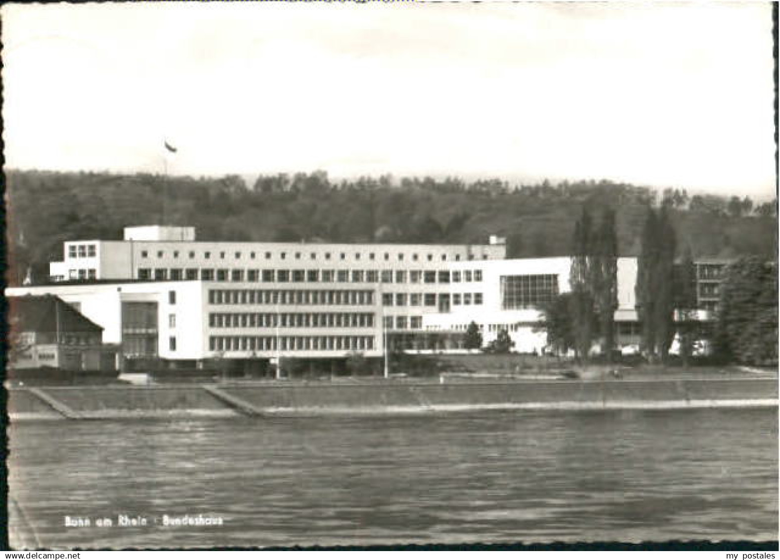 70111452 Bonn Rhein Bonn Bundeshaus x 1957