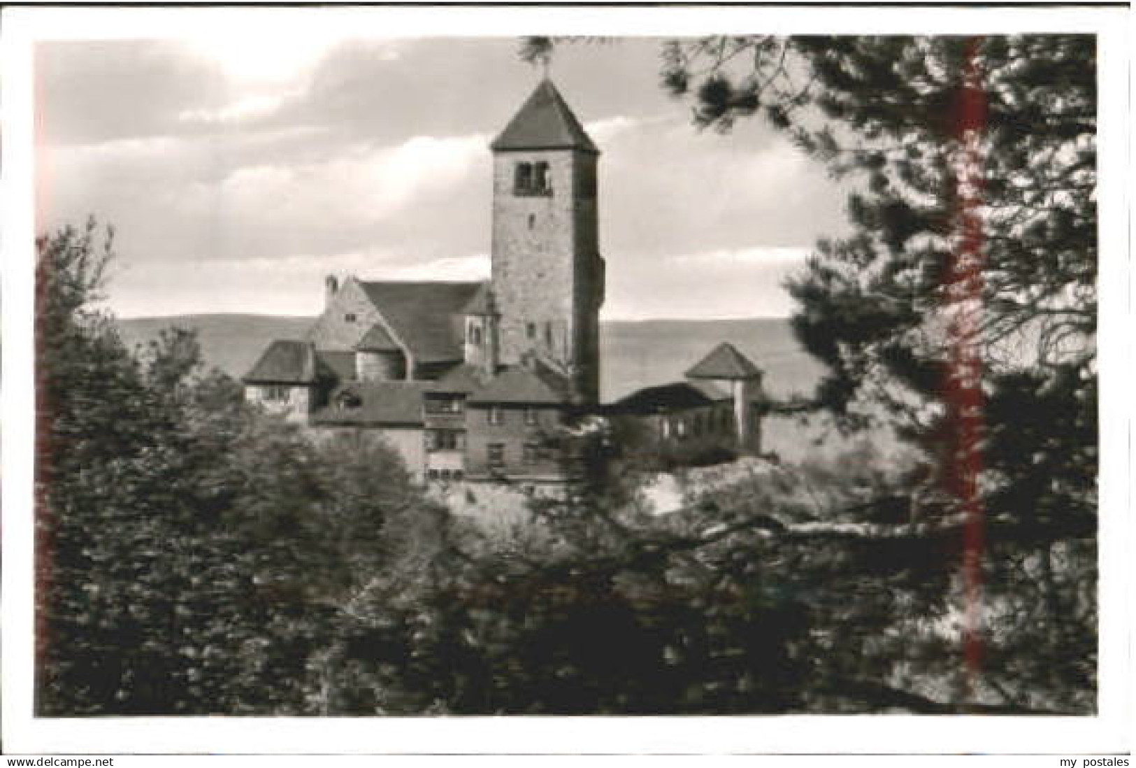 70112734 Weinheim Bergstrasse Weinheim Burg ungelaufen ca. 1955