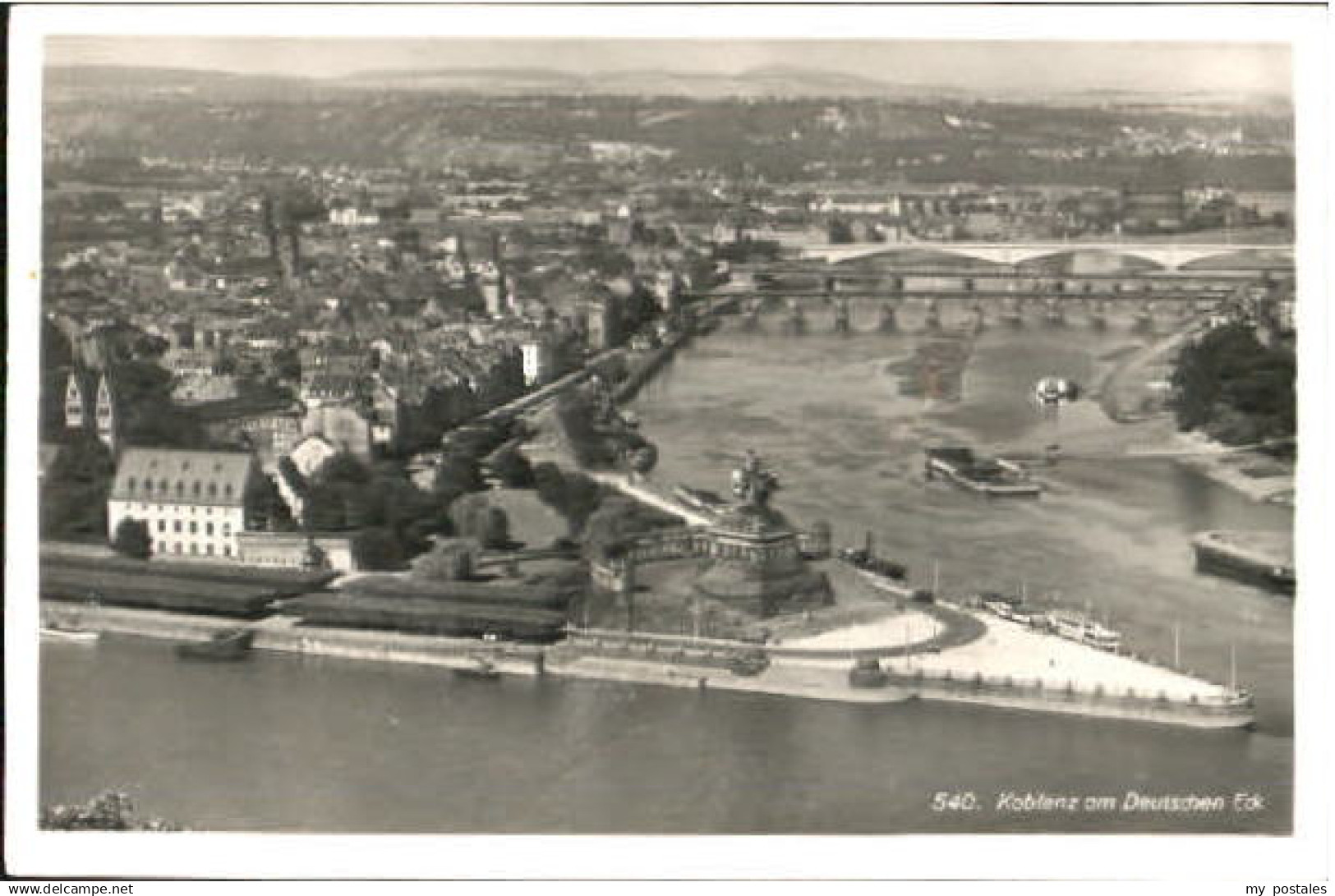 70113360 Koblenz Rhein Koblenz  ungelaufen ca. 1955