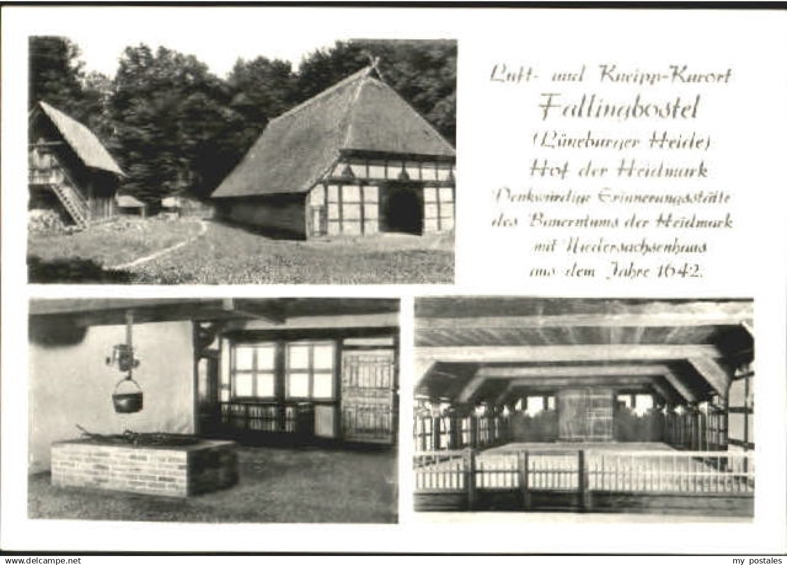 70114261 Fallingbostel Fallingbostel Niedersachsenhaus ungelaufen ca. 1965