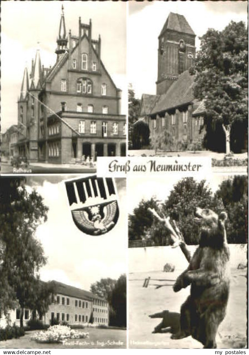 70114767 Neumuenster Schleswig-Holstein Neumuenster Baer ungelaufen ca. 1965