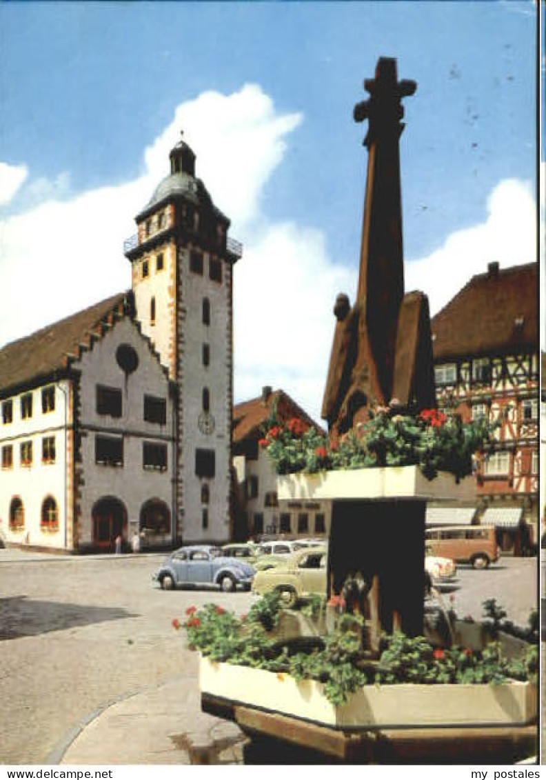 70115219 Mosbach Baden Mosbach Rathaus x 1981 Mosbach