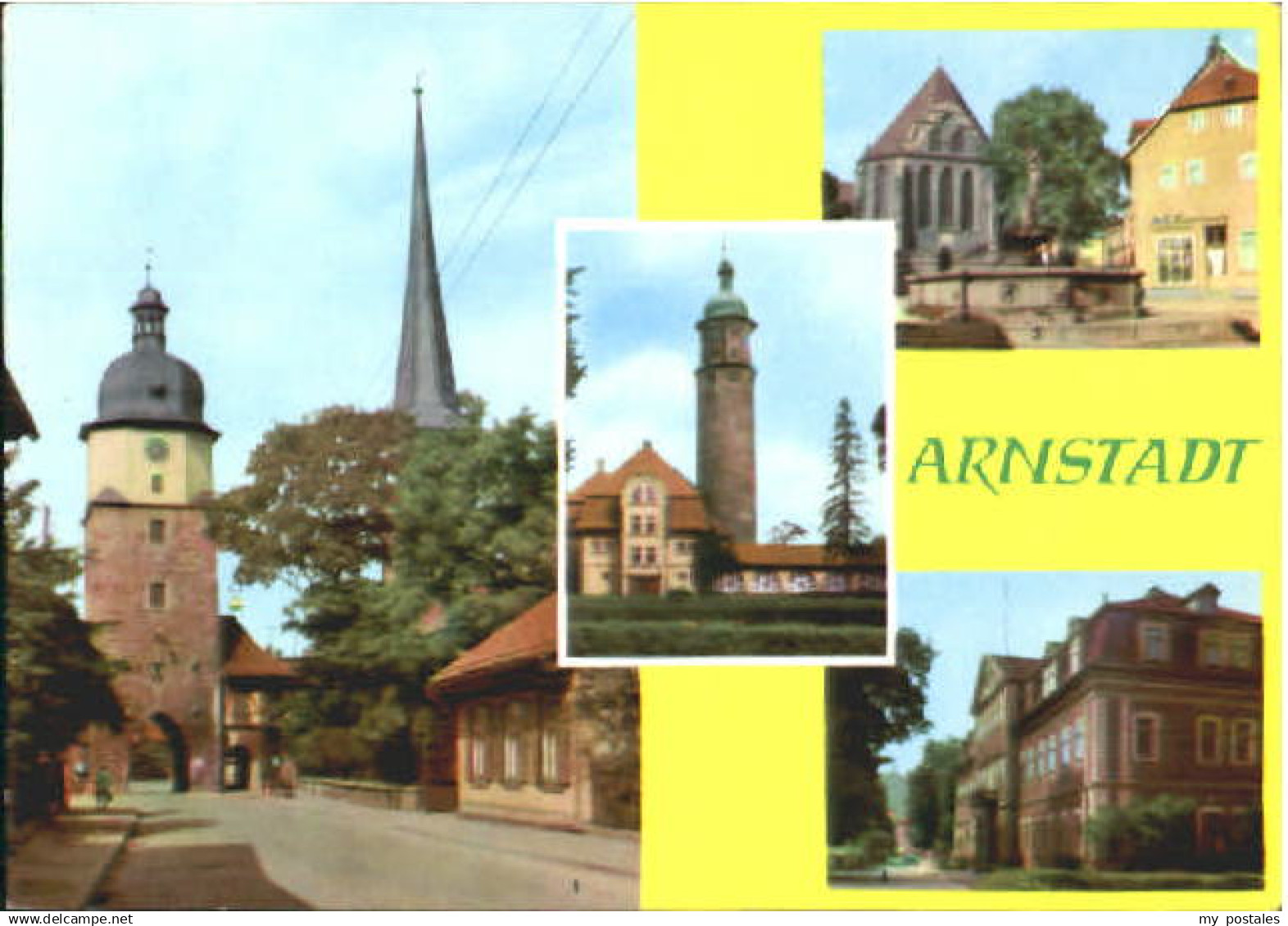 70115545 Arnstadt Ilm Arnstadt Riedtor Neideckturm Bachkirche Museum