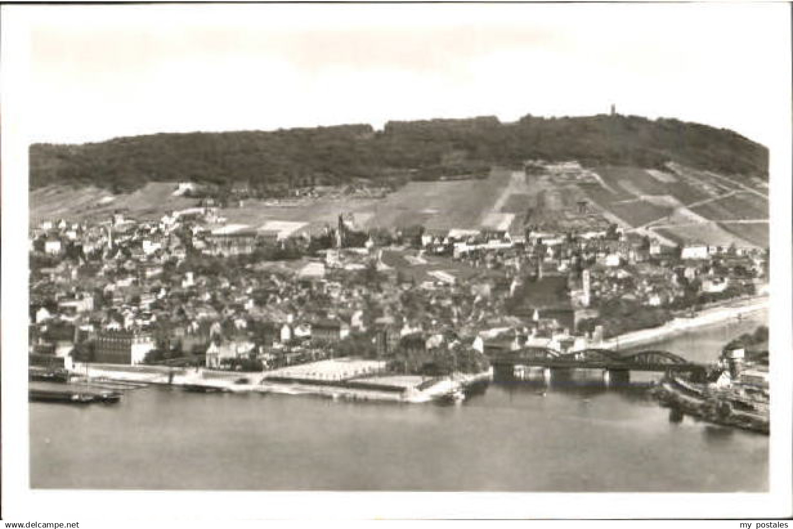 70115744 Bingen Rhein Bingen  ungelaufen ca. 1955