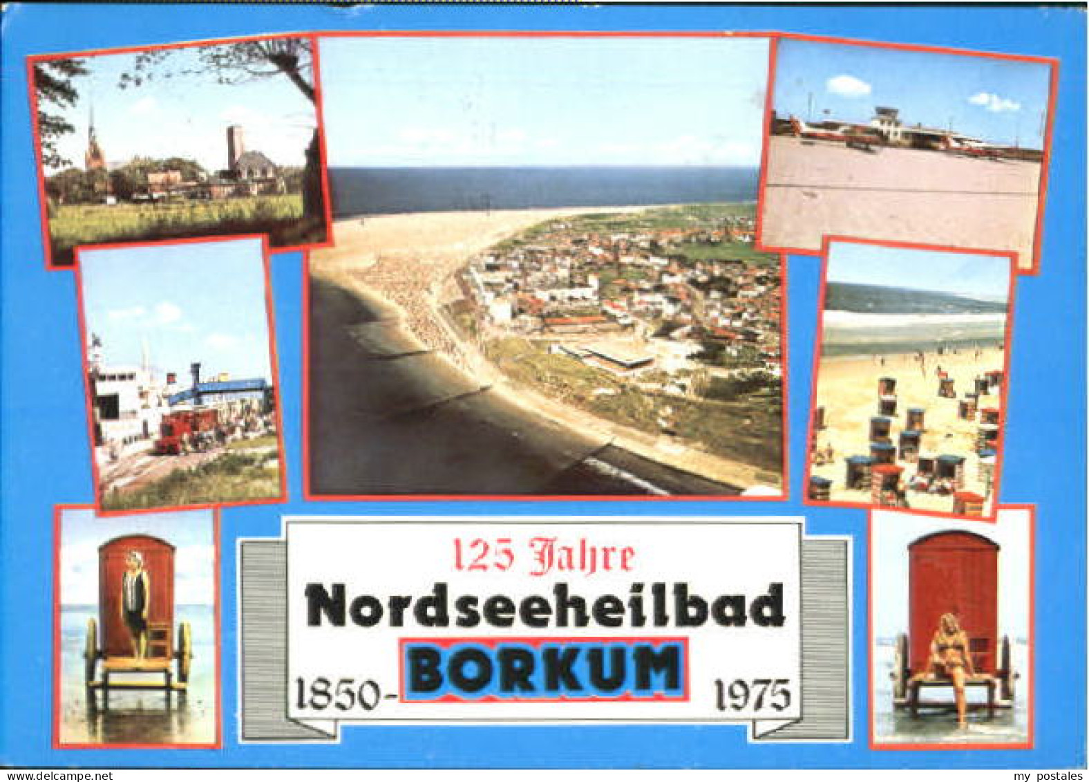 70116674 Borkum Nordseebad Borkum  x 1980 Borkum