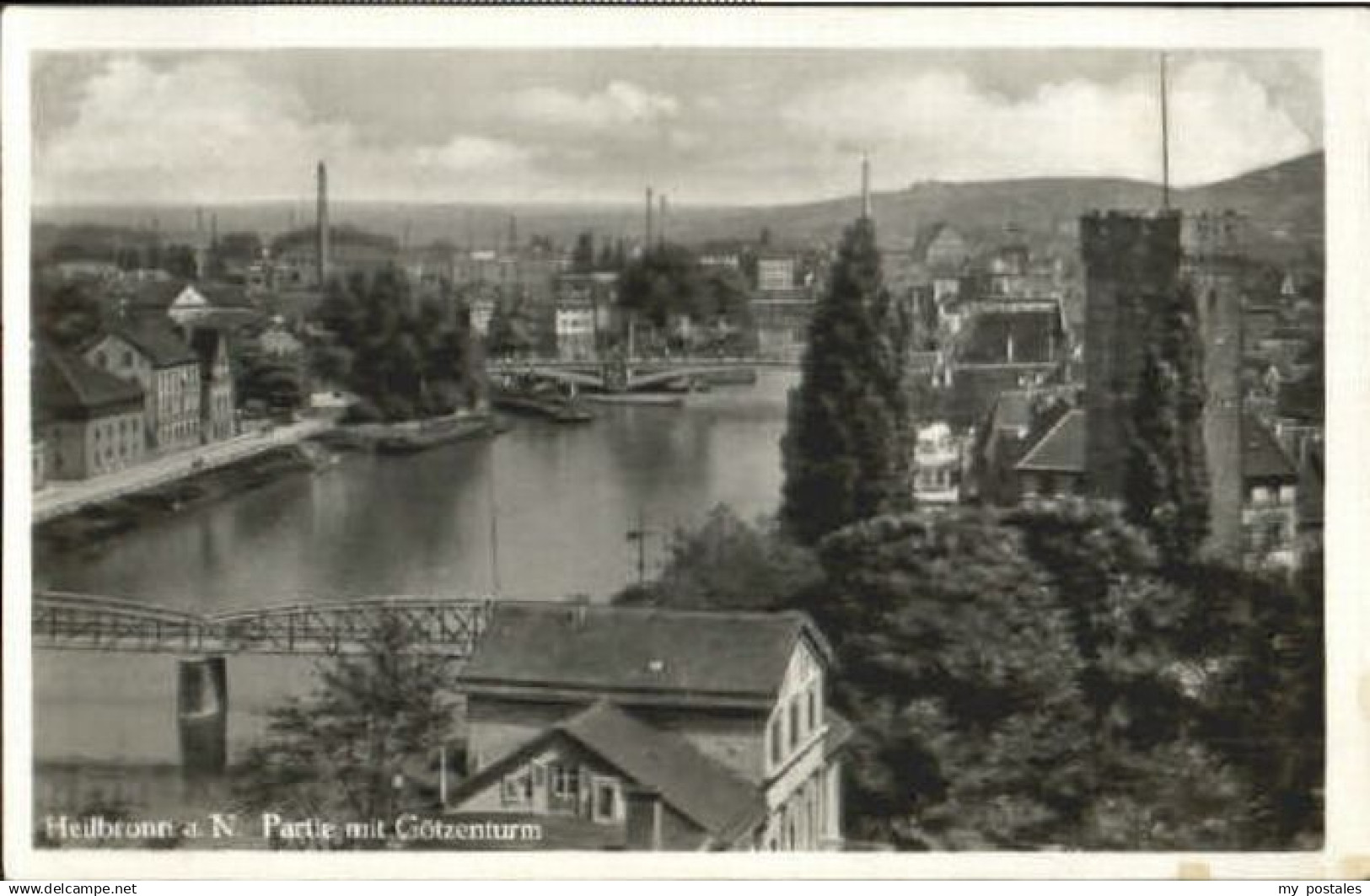 70119021 Heilbronn Neckar Heilbronn Goetzenturm Feldpost x 1942 Heilbronn