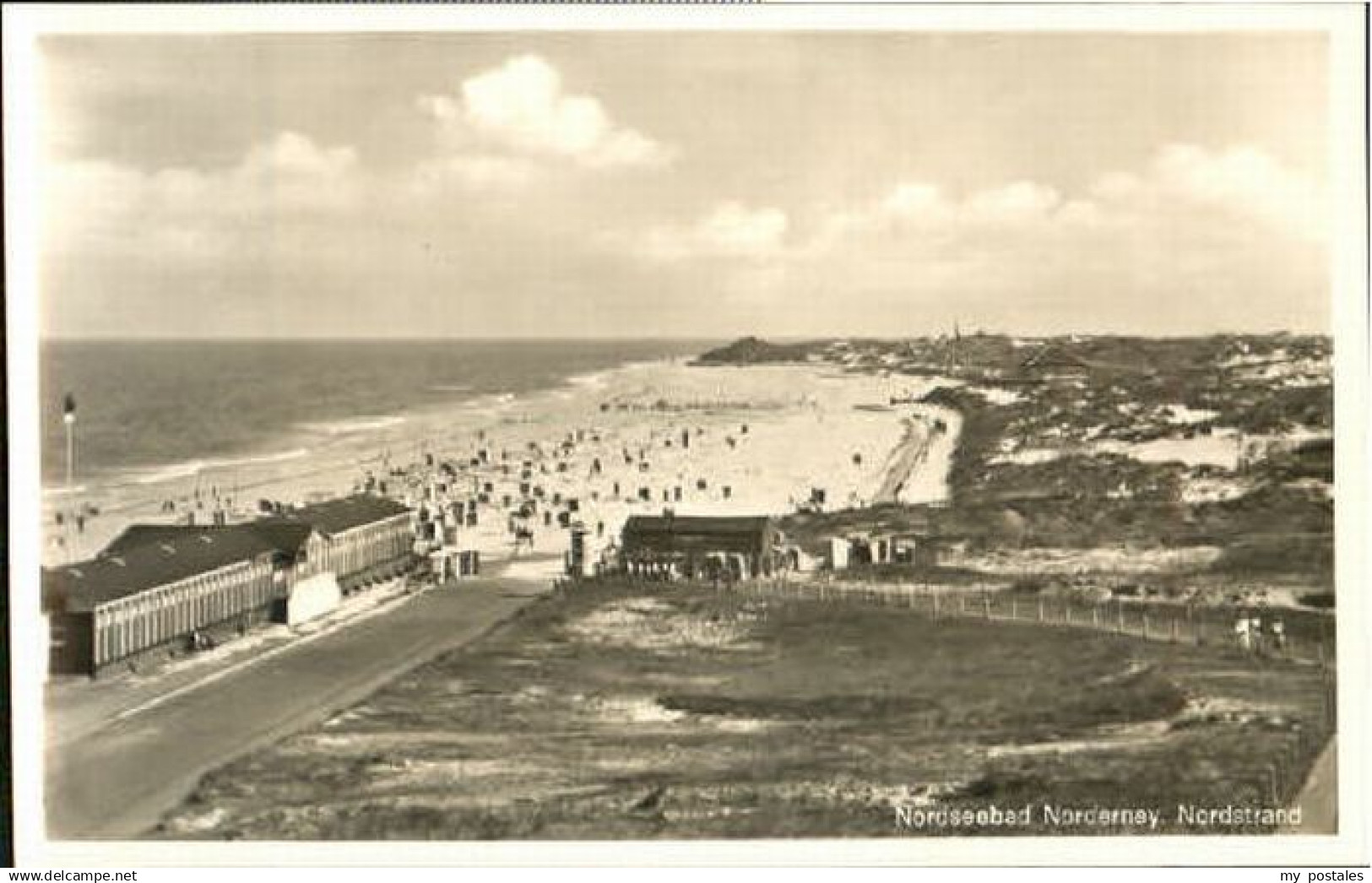 70119239 Norderney Nordseebad Norderney Strand ungelaufen ca. 1955 Norderney