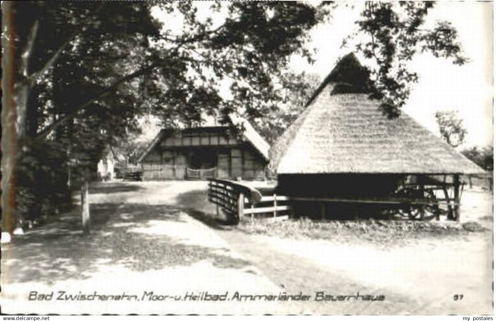 70119328 Bad Zwischenahn Bad Zwischenahn Bauernhaus ungelaufen ca. 1955 Aschhaus