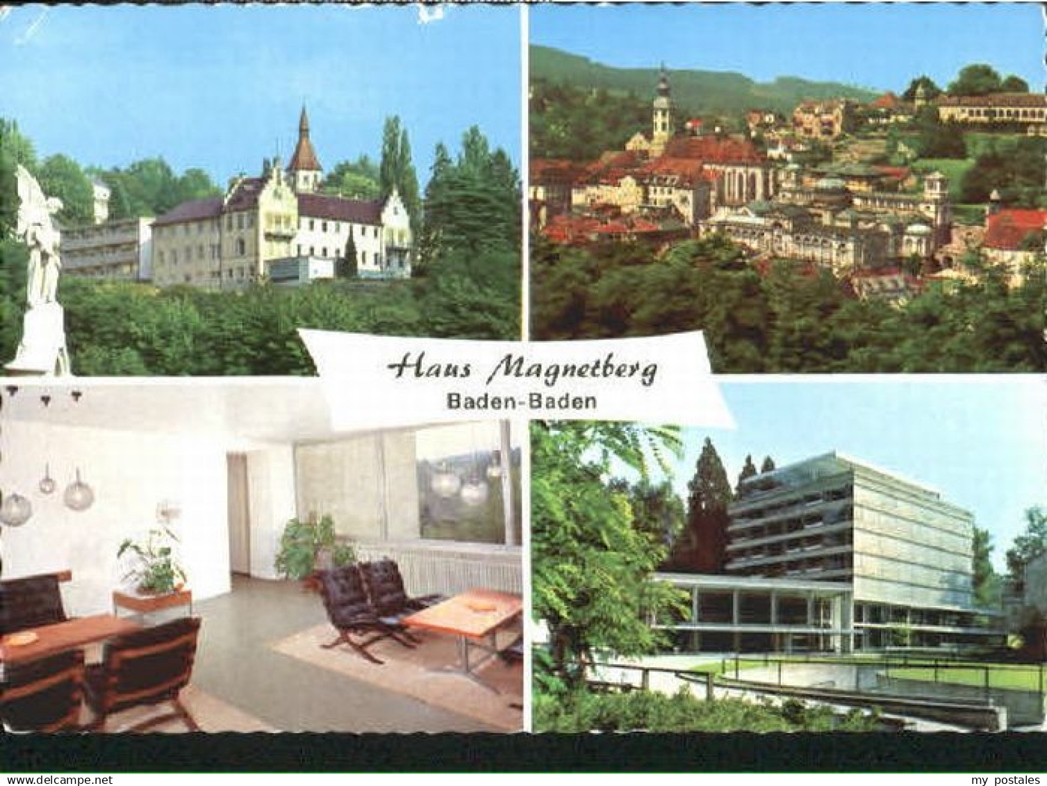 70120137 Baden-Baden Baden-Baden Haus Magnetberg x 1980 Baden-Baden