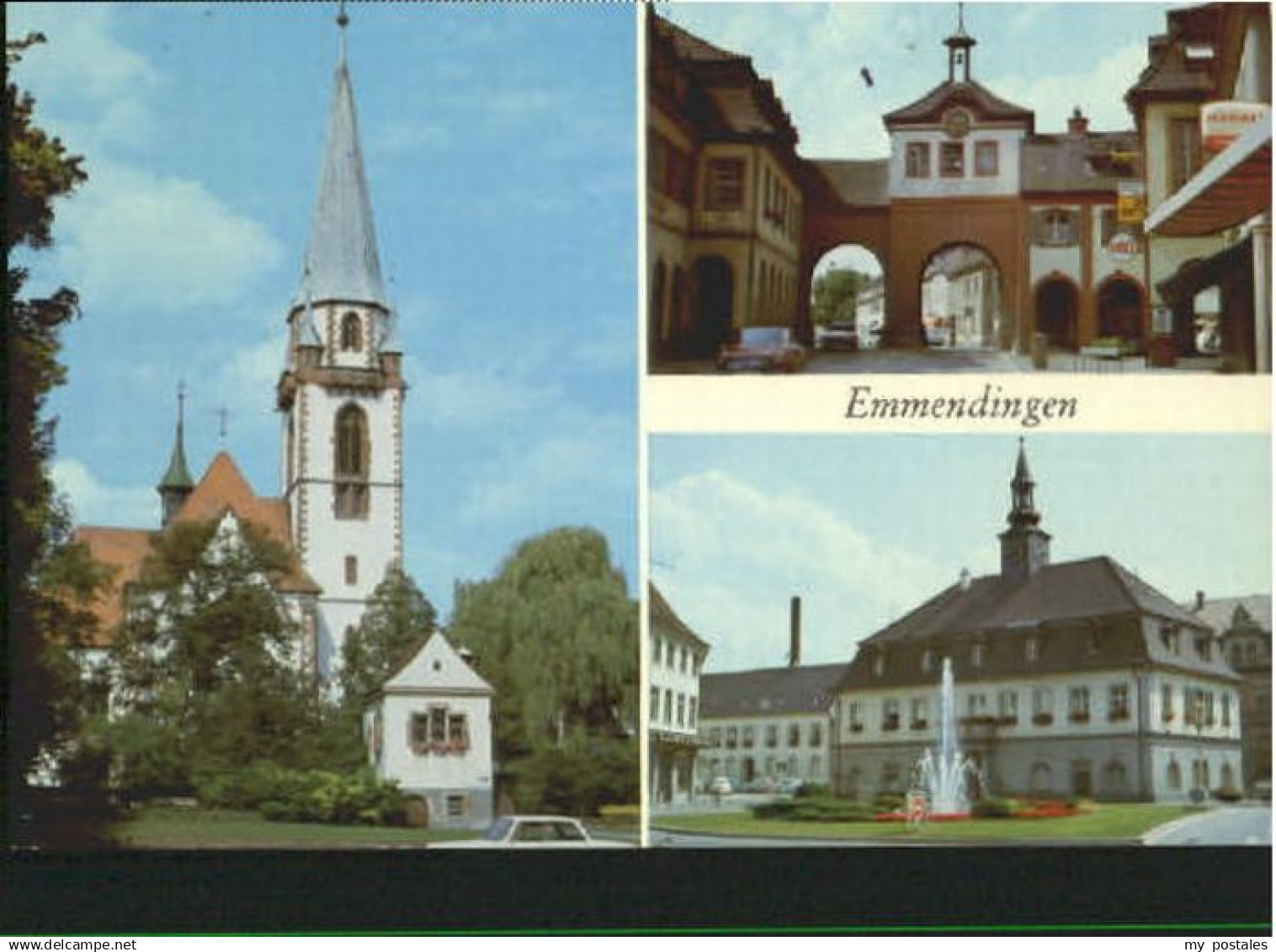 70120145 Emmendingen Emmendingen Rathaus Lenz Haeuschen x 1976