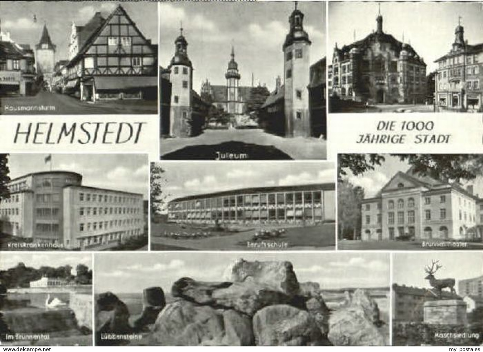 70120344 Helmstedt Helmstedt  ungelaufen ca. 1965 Helmstedt