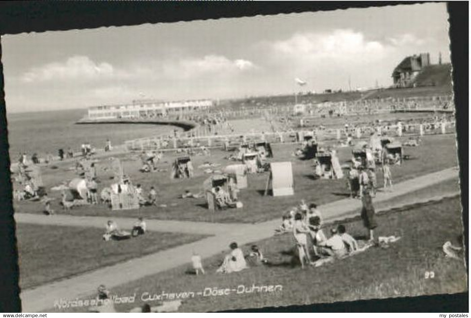 70120817 Cuxhaven Nordseebad Cuxhaven Strand x 1960 Cuxhaven