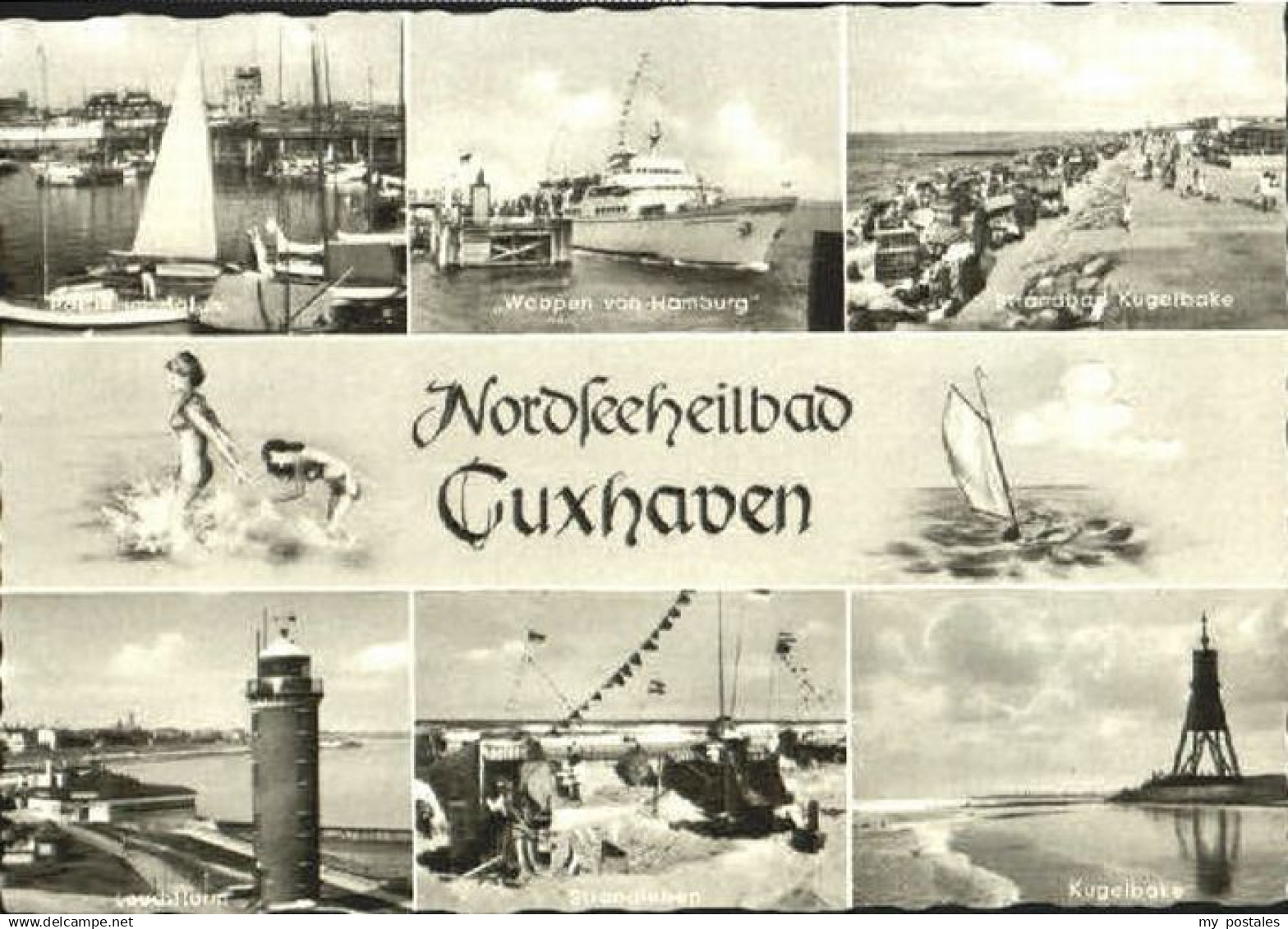 70120921 Cuxhaven Nordseebad Cuxhaven  ungelaufen ca. 1965 Cuxhaven