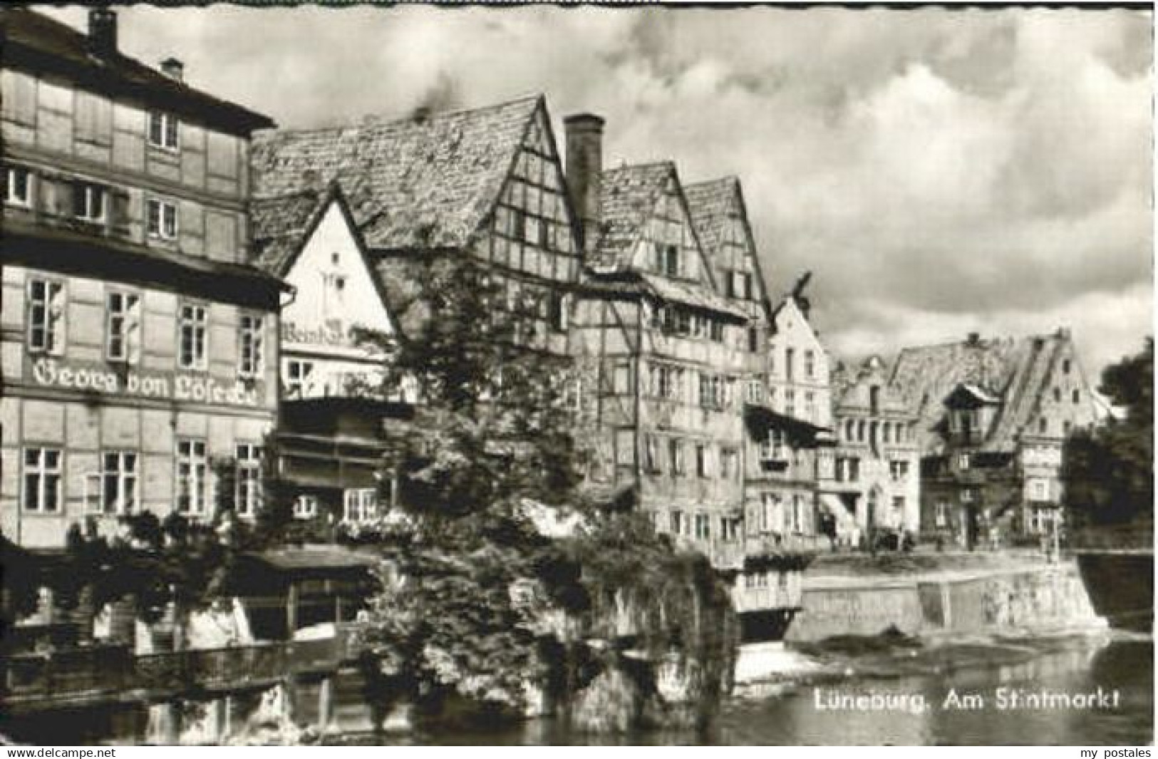 70121001 Lueneburg Lueneburg Stintmarkt ungelaufen ca. 1955 Lueneburg