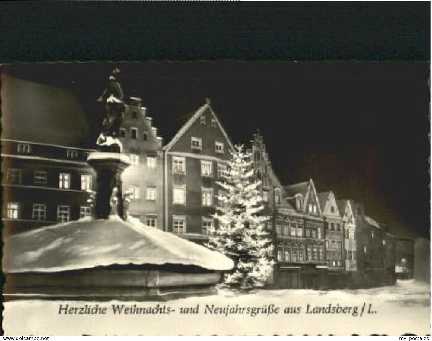 70121167 Landsberg Lech Landsberg  ungelaufen ca. 1955