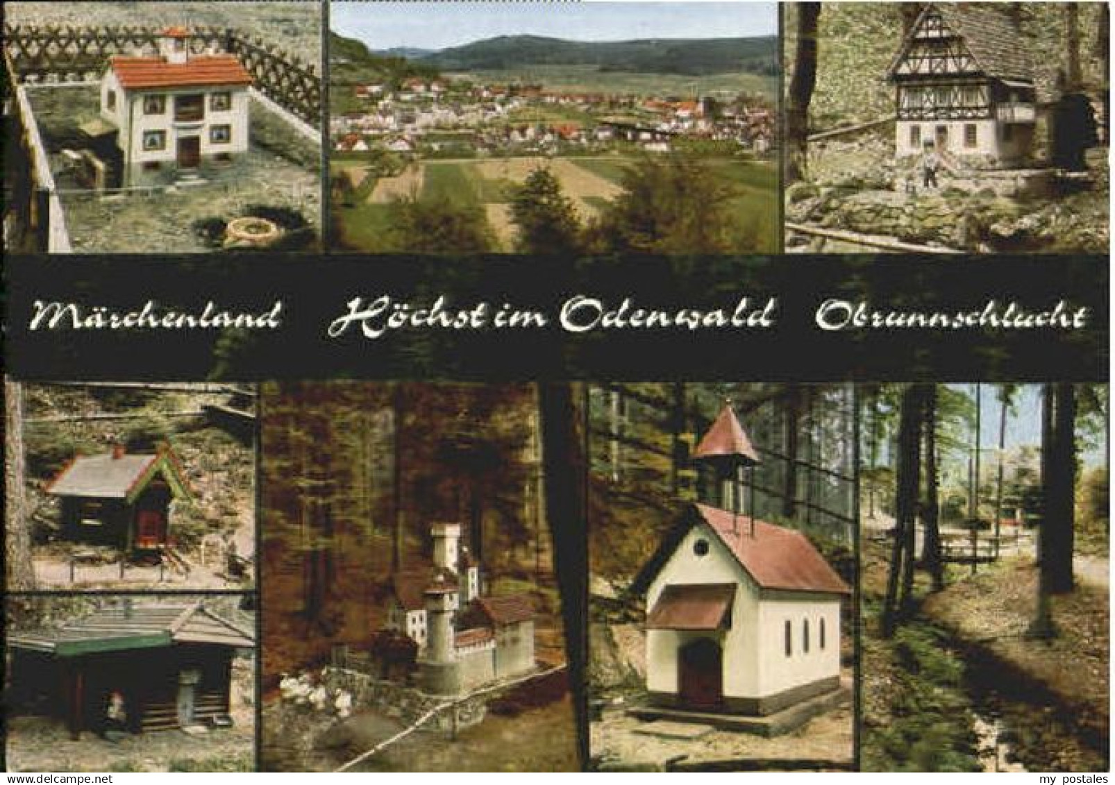 70121705 Hoechst Odenwald Hoechst Odenwald Obrunnschlucht x 1966