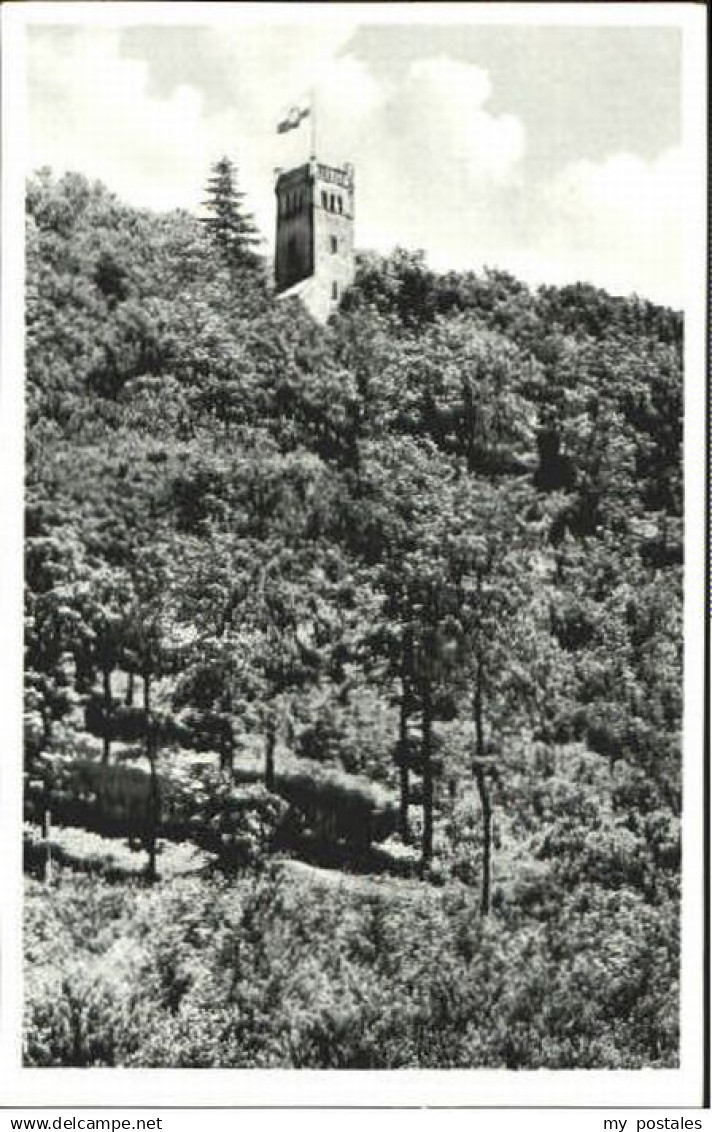 70122542 Rinteln Rinteln Klippenturm o 1957