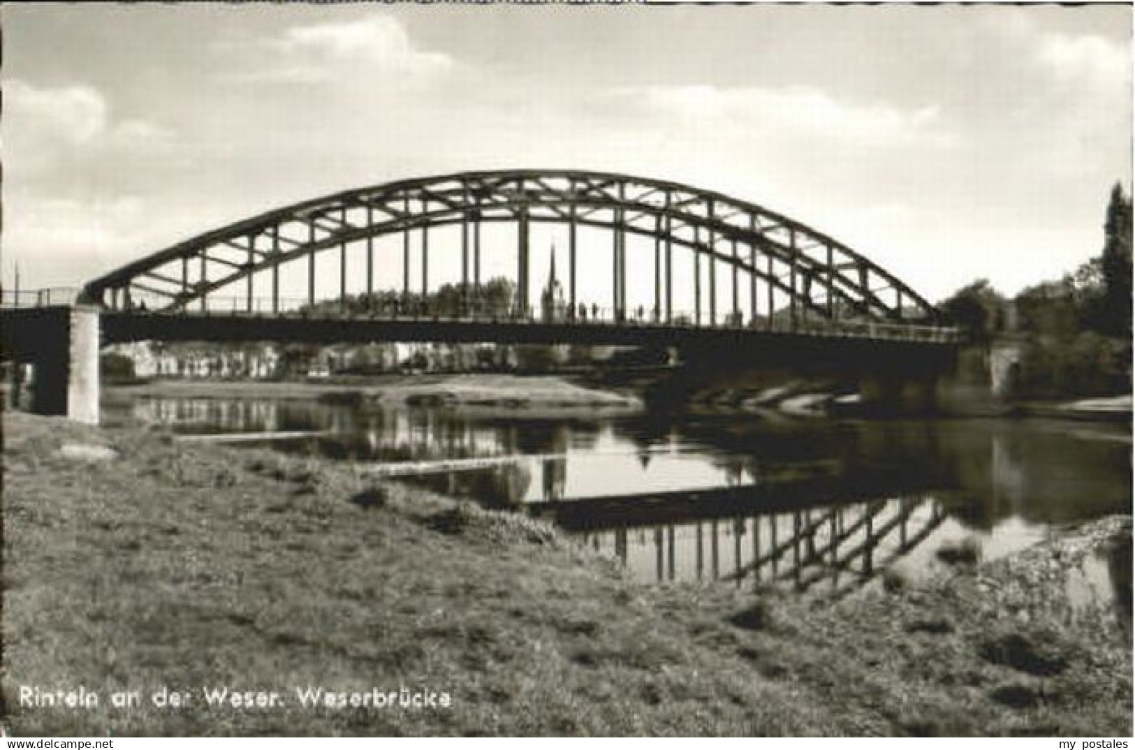 70122574 Rinteln Rinteln Weserbruecke x 1962