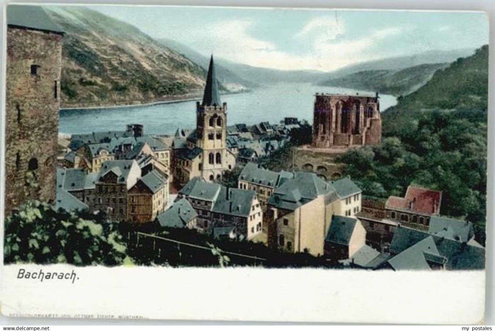 70126164 Bacharach Rhein Bacharach  *