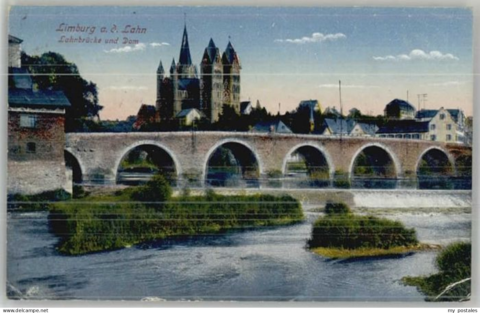 70126675 Limburg Lahn Limburg Lahnbruecke Dom x Limburg a.d. Lahn