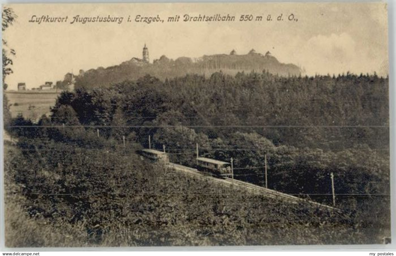 70126895 Augustusburg Augustusburg Drahtseilbahn *