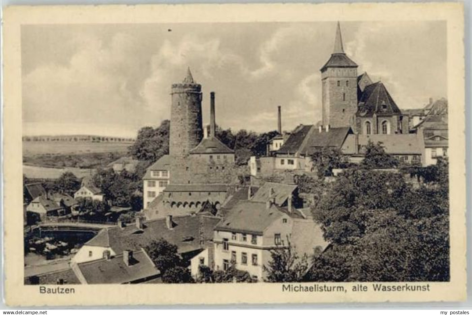 70126910 Bautzen Bautzen Michaelisturm Wasserkunst *