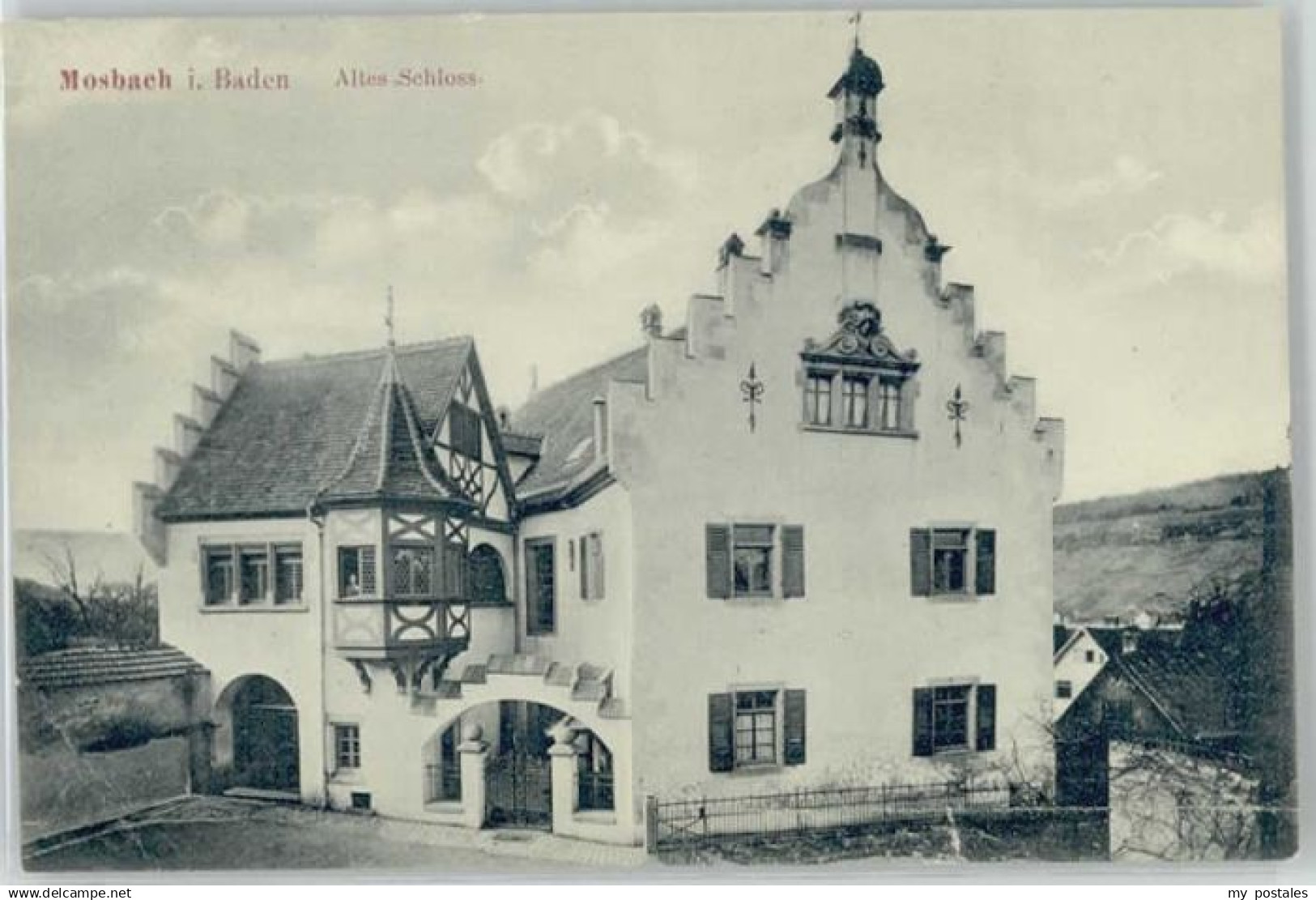 70127166 Mosbach Baden Mosbach Baden Altes Schloss x