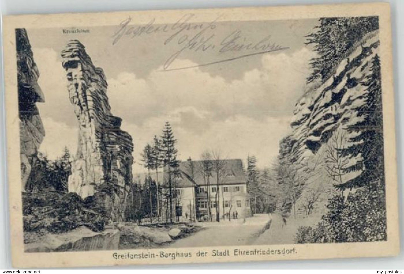 70127569 Ehrenfriedersdorf Erzgebirge Ehrenfriedersdorf Greifenstein Berghaus x