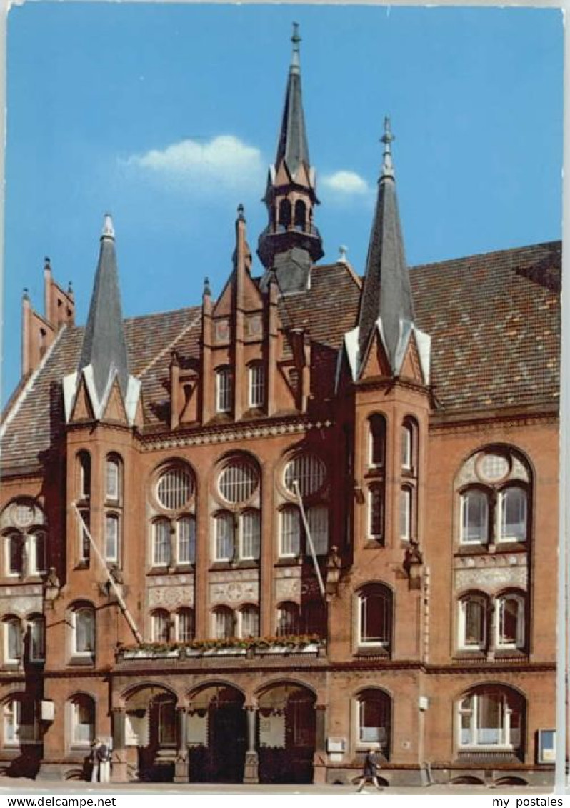 70130054 Neumuenster Schleswig-Holstein Neumuenster Rathaus *