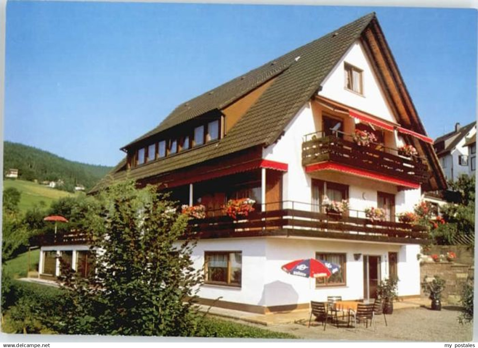 70130817 Baiersbronn Schwarzwald Baiersbronn Gaestehaus Central *